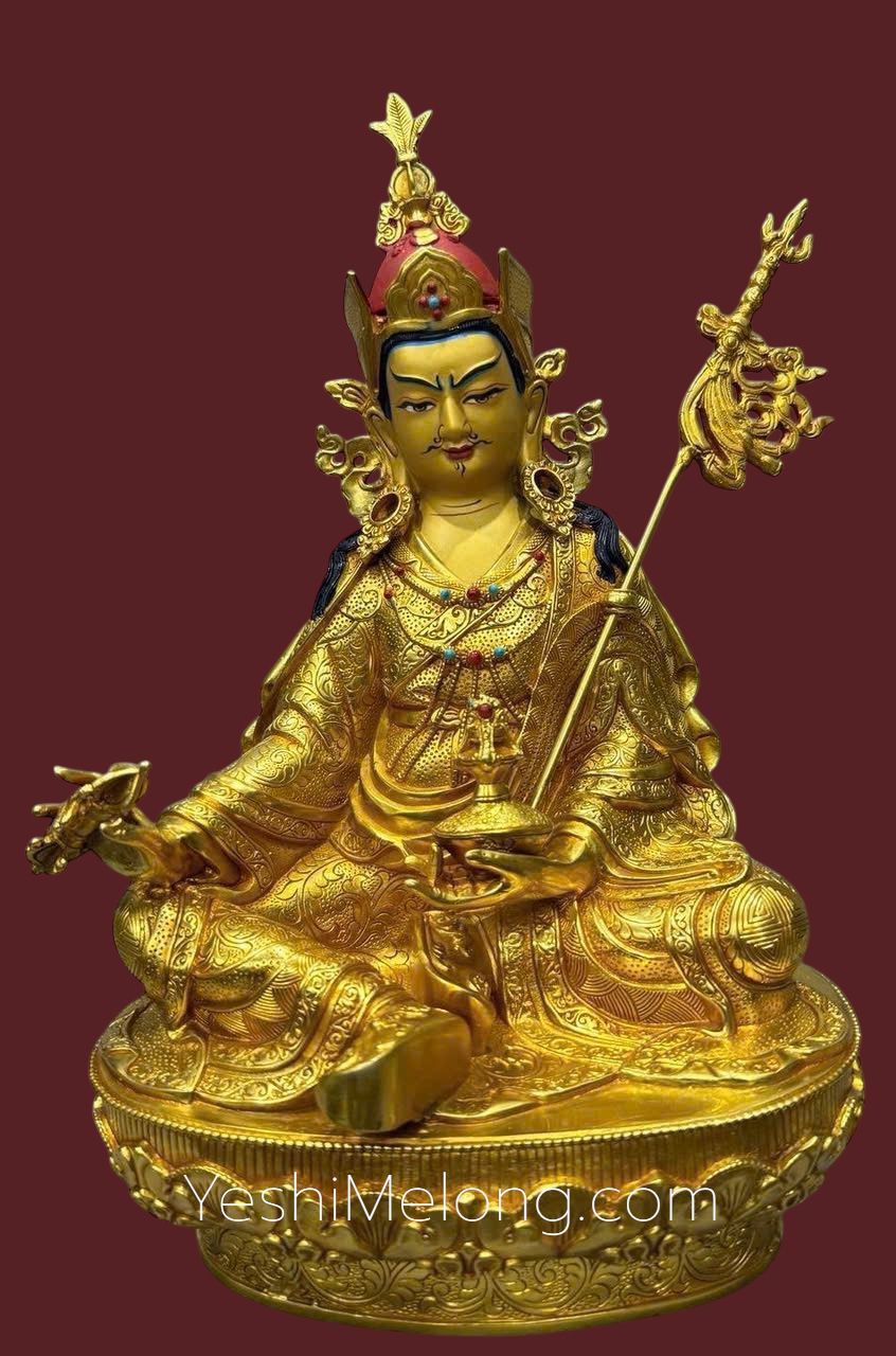 Tượng Đạo sư Liên Hoa Sinh cao 32 cm (12.5 inch)