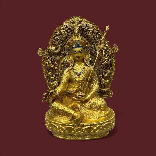 Tượng Đạo sư Liên Hoa Sinh cao 34cm