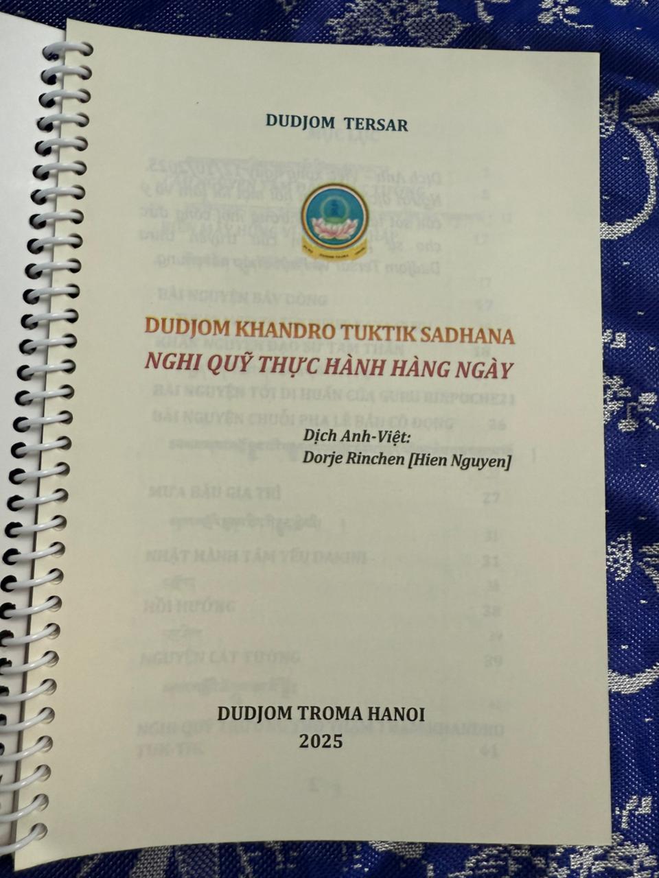 Nghi quỹ Dudjom Khandro Thuktik 3 Dudjom khandro thugthik sahdana2