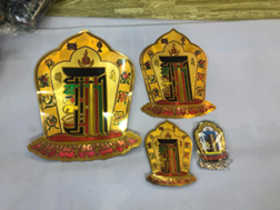 Biểu tượng Kim Cương Thời Luân to