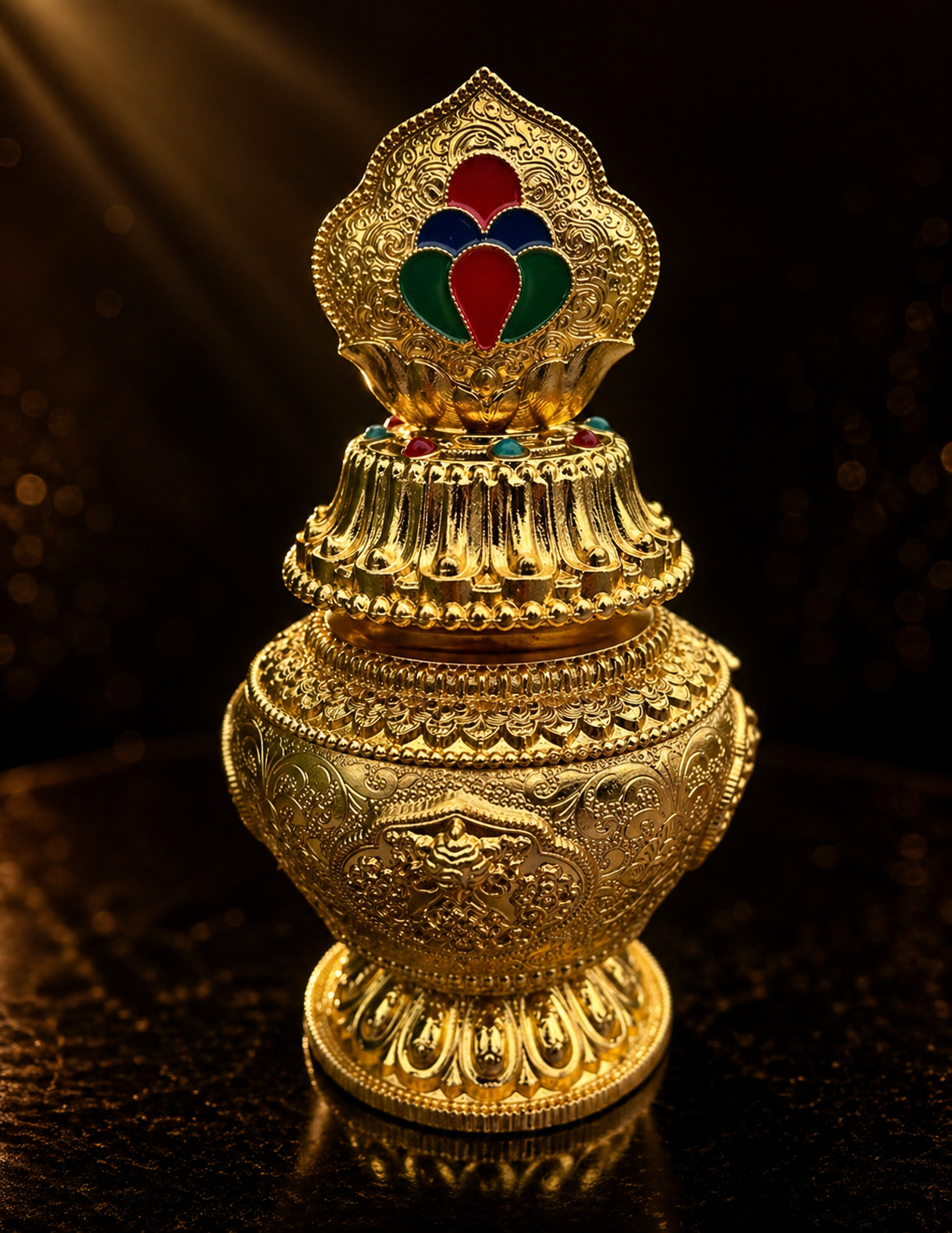 Guru Orgen Norla Vase -Dudjom Tersar Yangbum