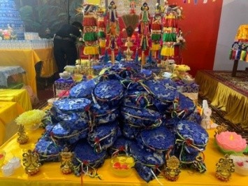 BÌNH CHÉN SỌ TROMA NAGMO  DÒNG DUDJOM TERSA