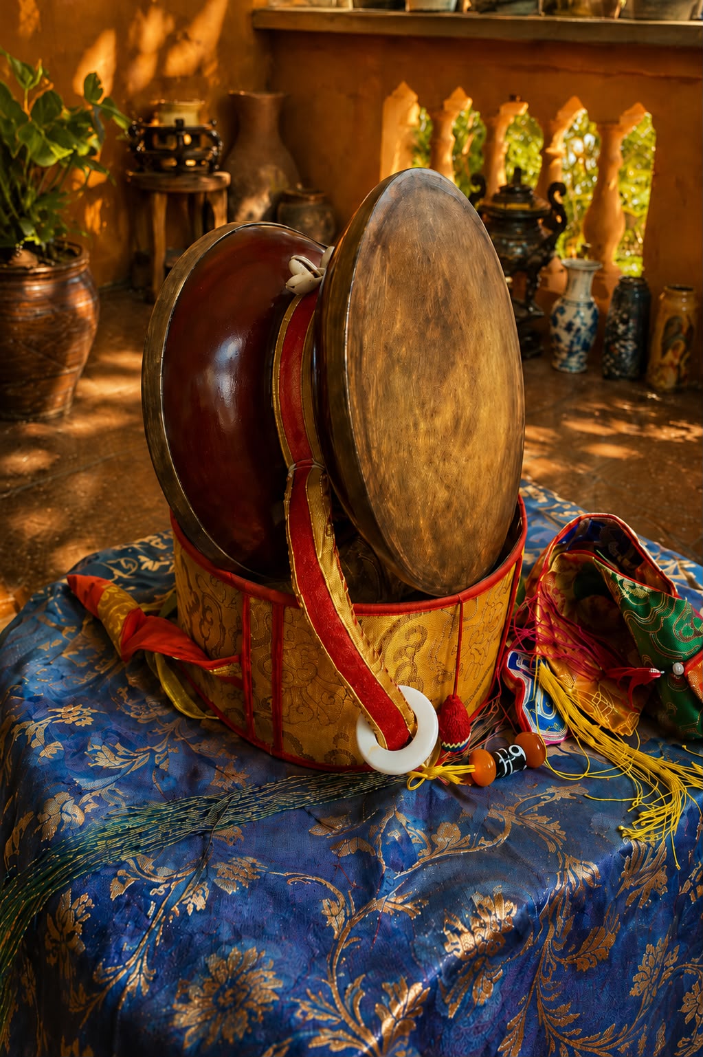 Chöd Damaru Drum – Special Edition for Chöd Practitioners 9 anh trong nau