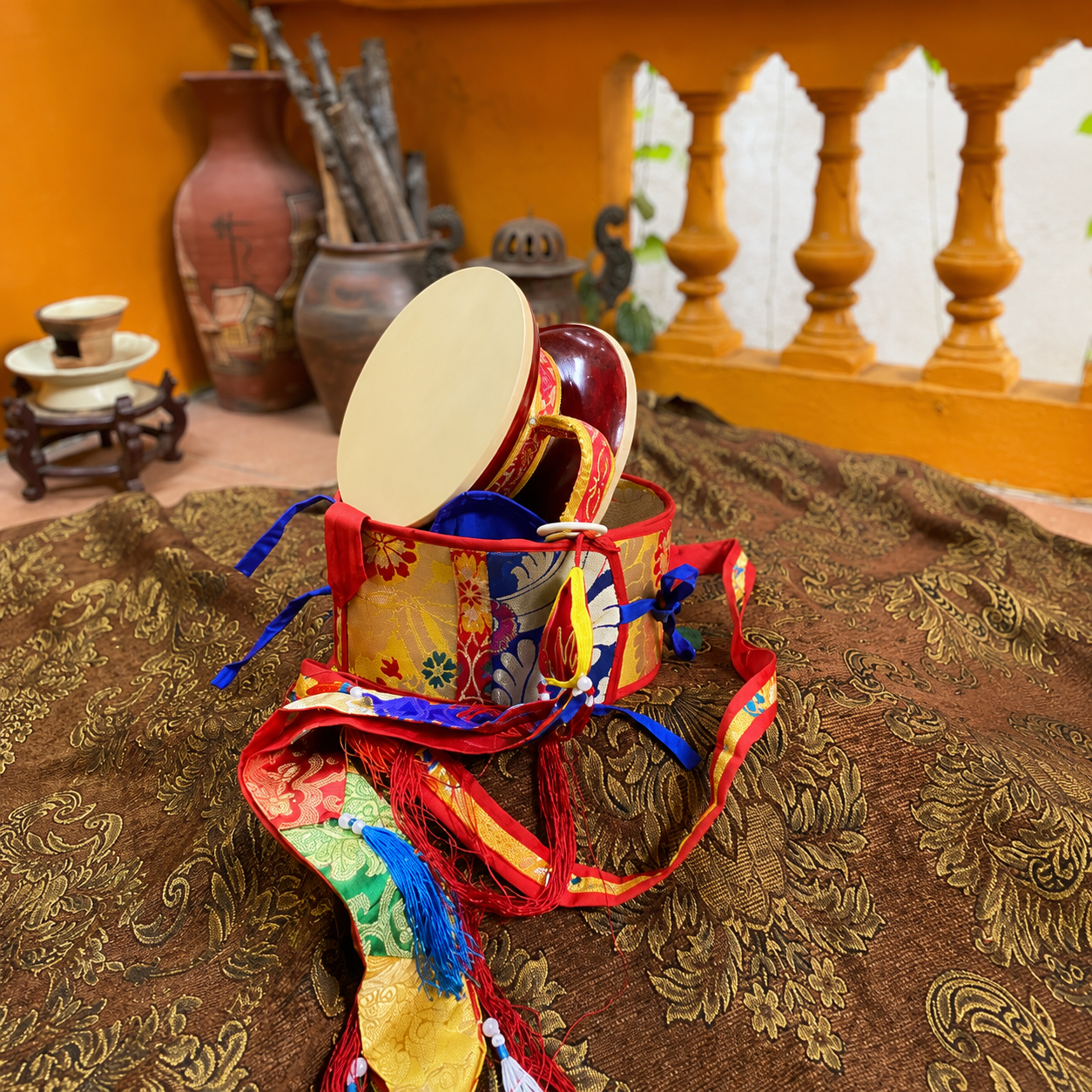 Chöd Damaru Drum – Special Edition for Chöd Practitioners 11 anh trong trang etsy 3