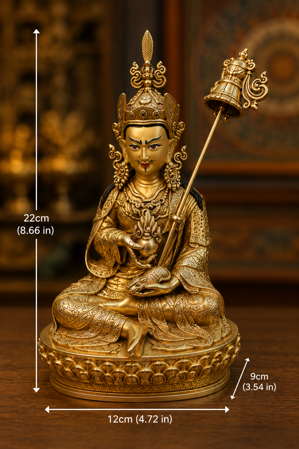 TỦ TÀI BẢO ĐẠO SƯ LIÊN HOA TÀI BẢO (GURU ORGEN NORLA) 5 orgen norla anh kich thuoc