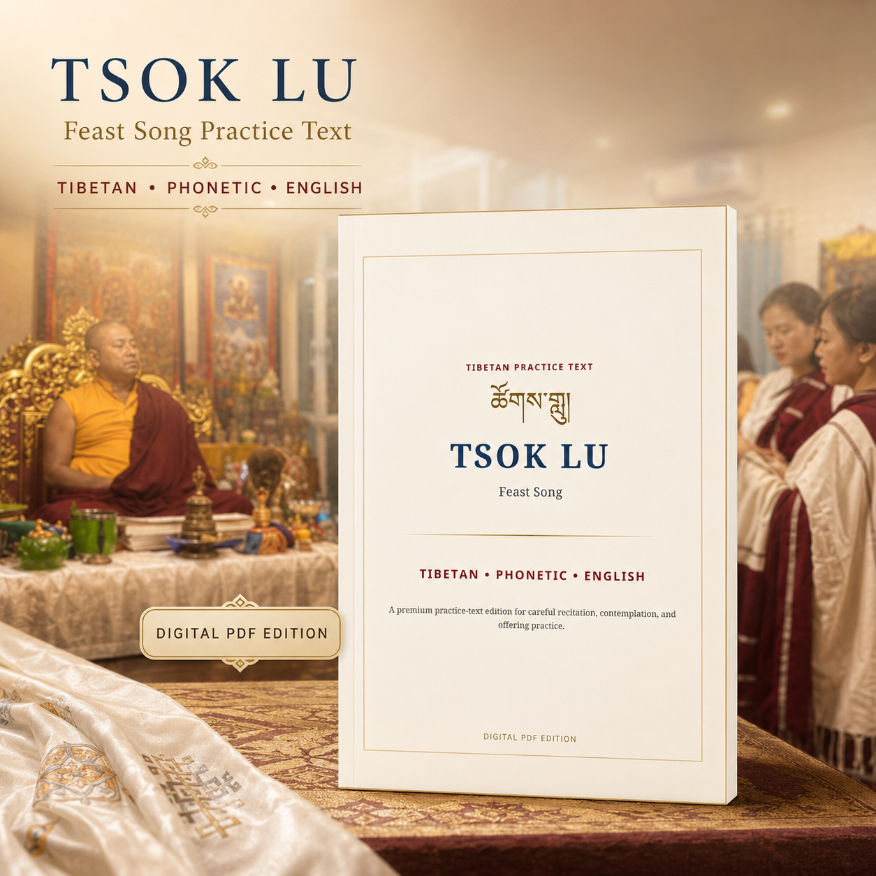 Laymön Tendrel – MP3 Tụng Ca + PDF Văn Bản | Bài Ca Phát Nguyện của Rigdzin Jigme Lingpa