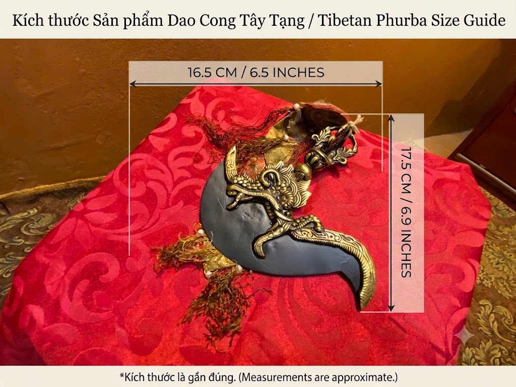 Dao Cong Chöd Tröma Nagmo – Pháp khí dành cho hành giả Chöd 3 anh dao cong kich thuoc