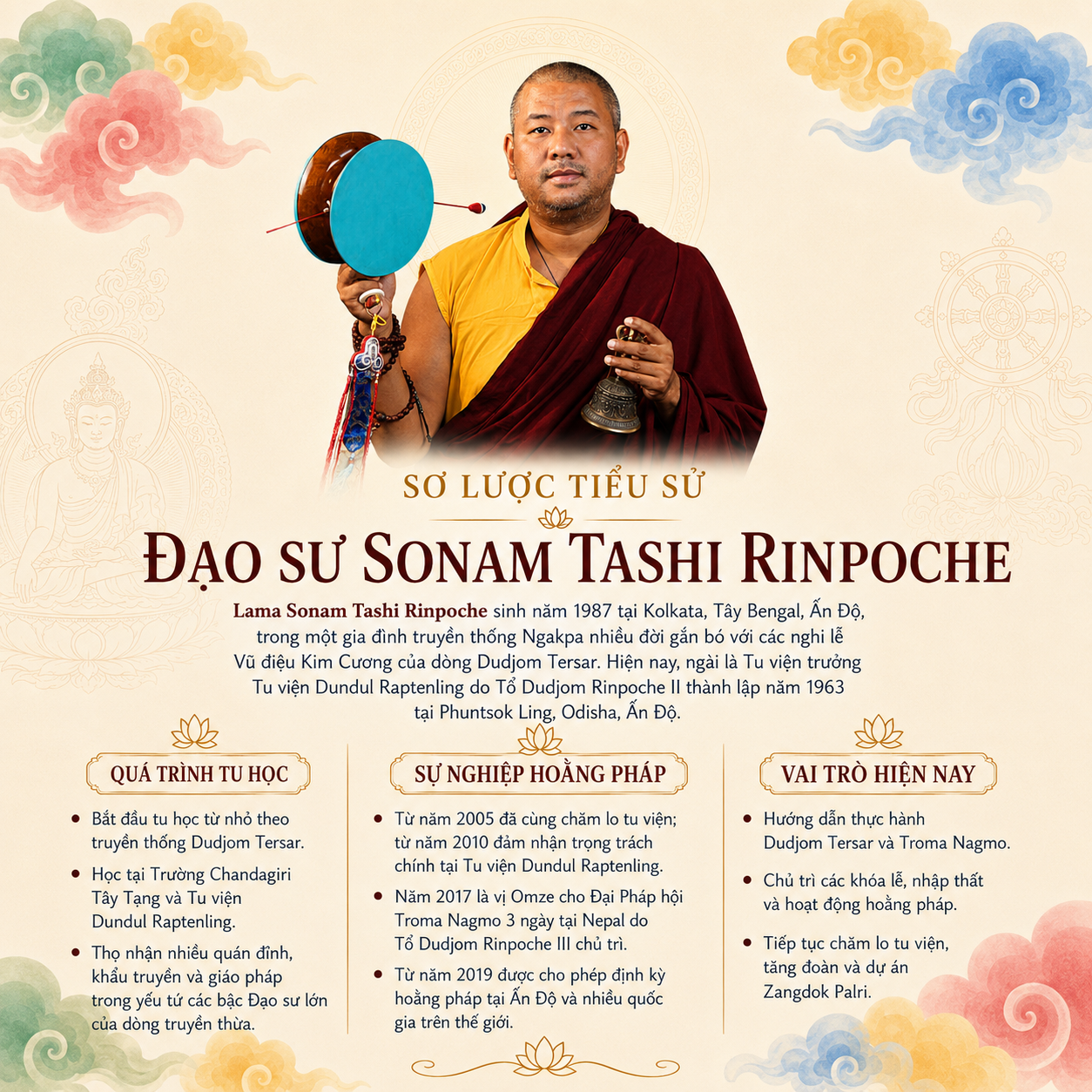 tieu su dao su sonam tashi